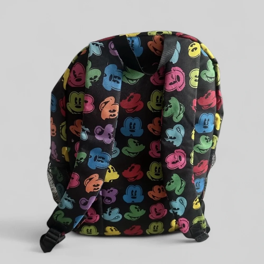 Disney Parks Disney World Mickey Mouse All Over Logo‎ Backpack Bag